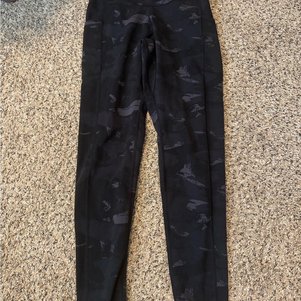 Black Camouflage Leggings